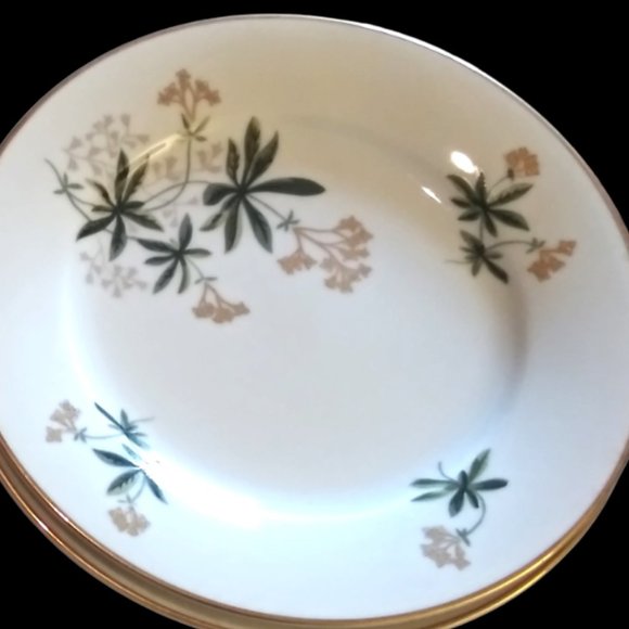Noritake China 5471 Japanese Bread Plate & Bowls,  Cottage Style Plates and Bowl - Picture 1 of 8
